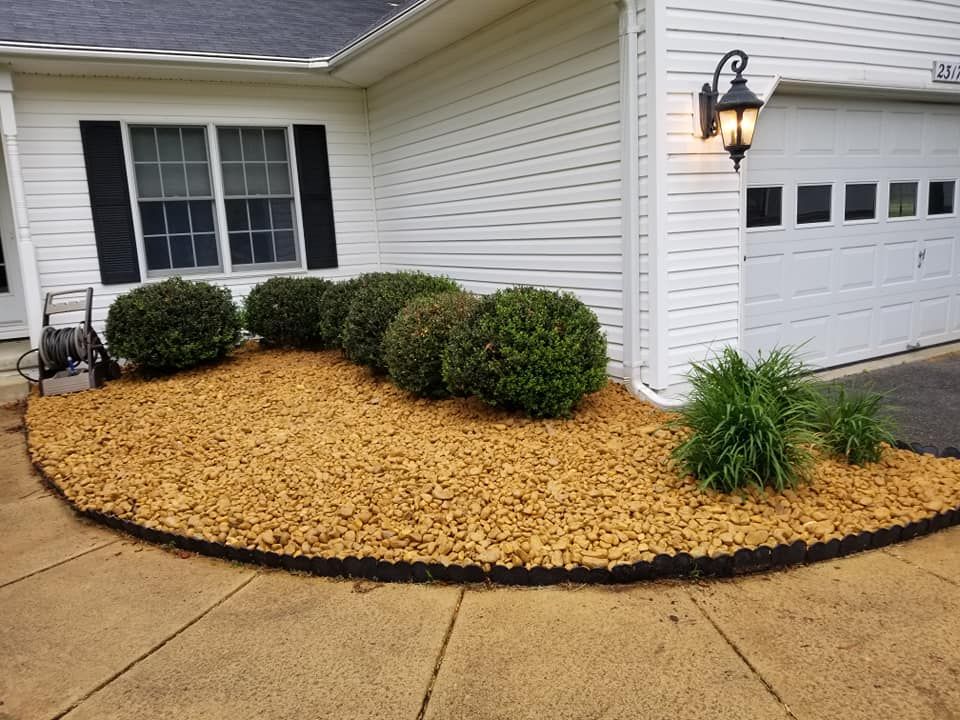 Hardscape Installation for John Page Landscaping in St. Mary's County, MD