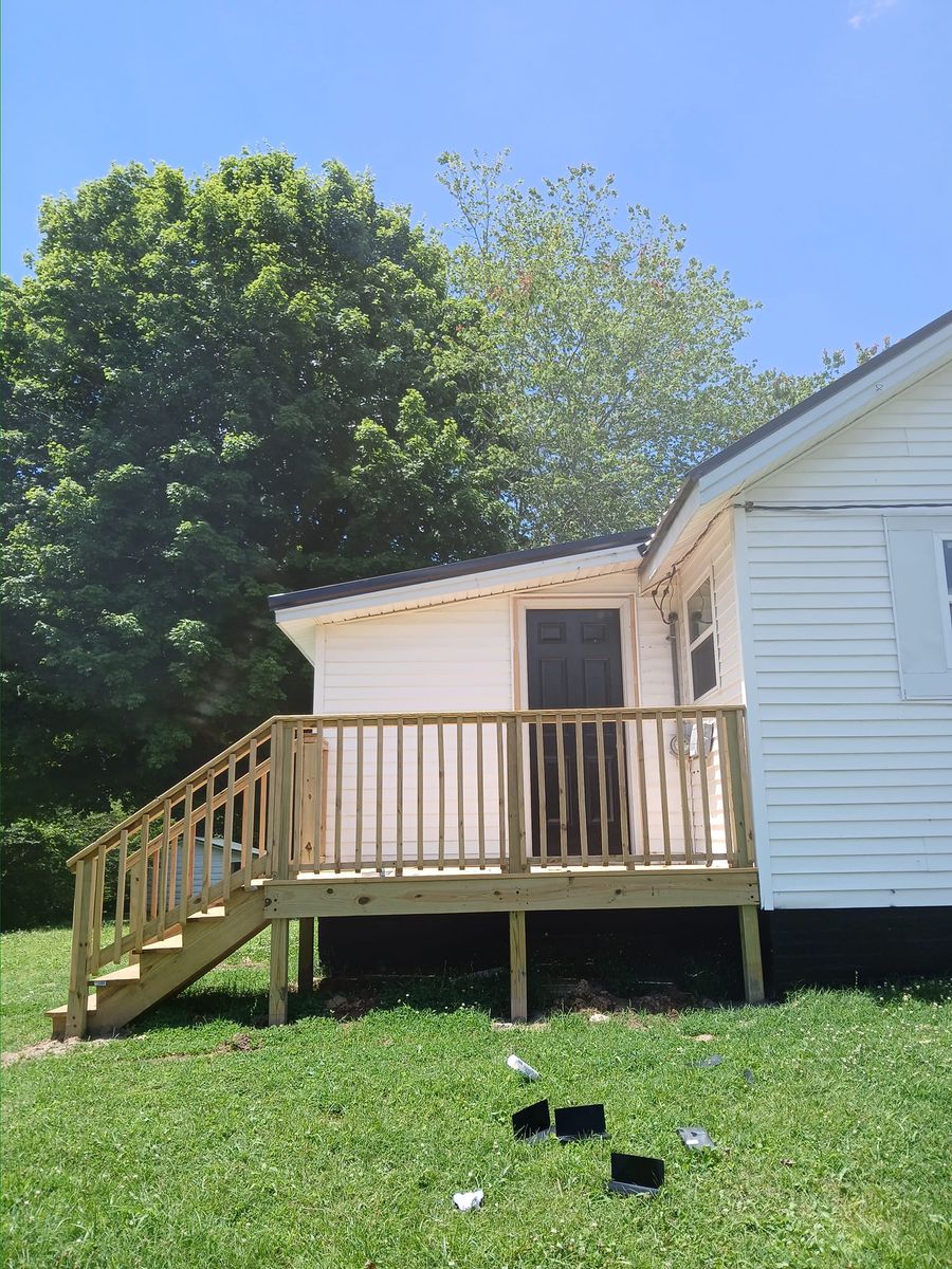 Deck & Patio Installation for Cody's Quality Construction in Milan, TN