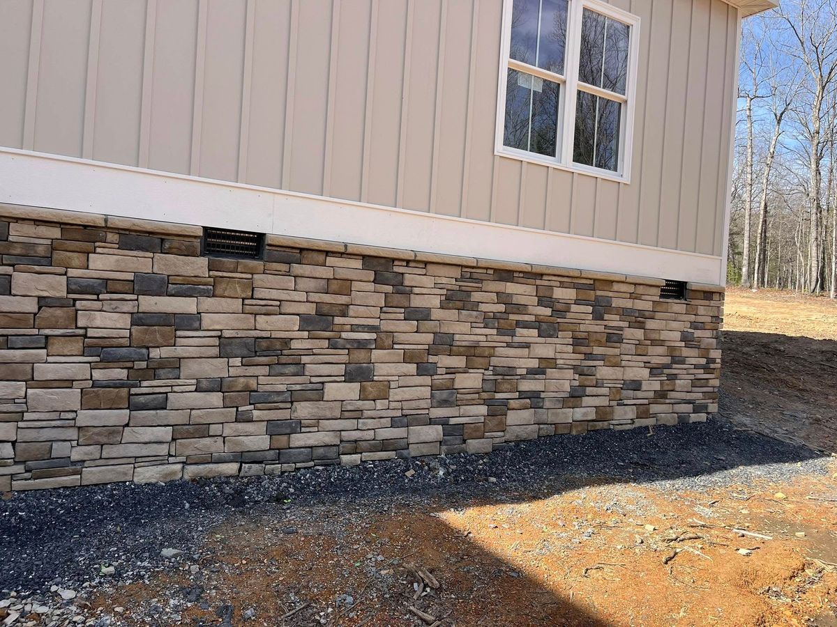 Foundation Laying for McCutcheon’s Masonry in Craigsville, VA