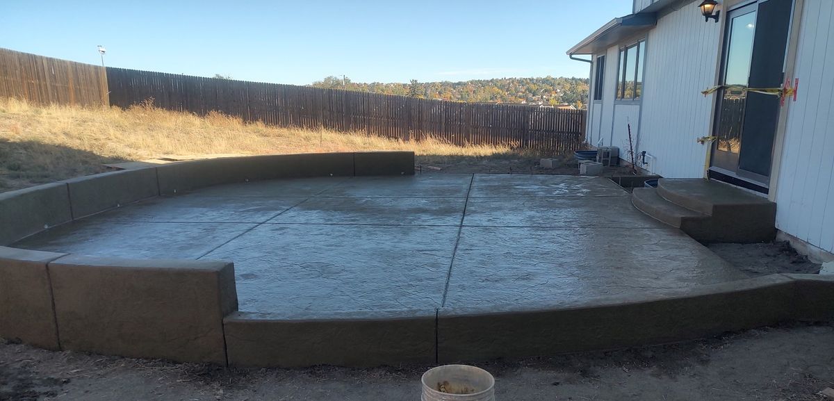 Hot Tub Slabs for J and Son Colorado Concrete LLC in Colorado Springs, CO