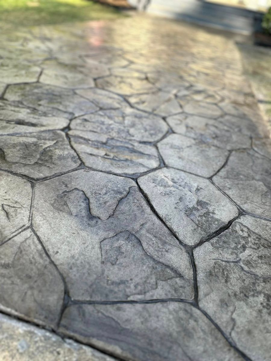 Sidewalk Installation for Kings Concrete & Construction in Tuscaloosa, AL