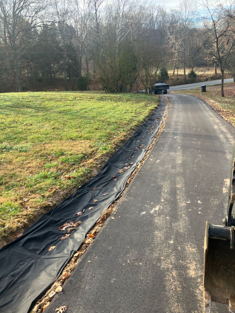 Land Grading for Genesis Landworks in Bluff City, TN