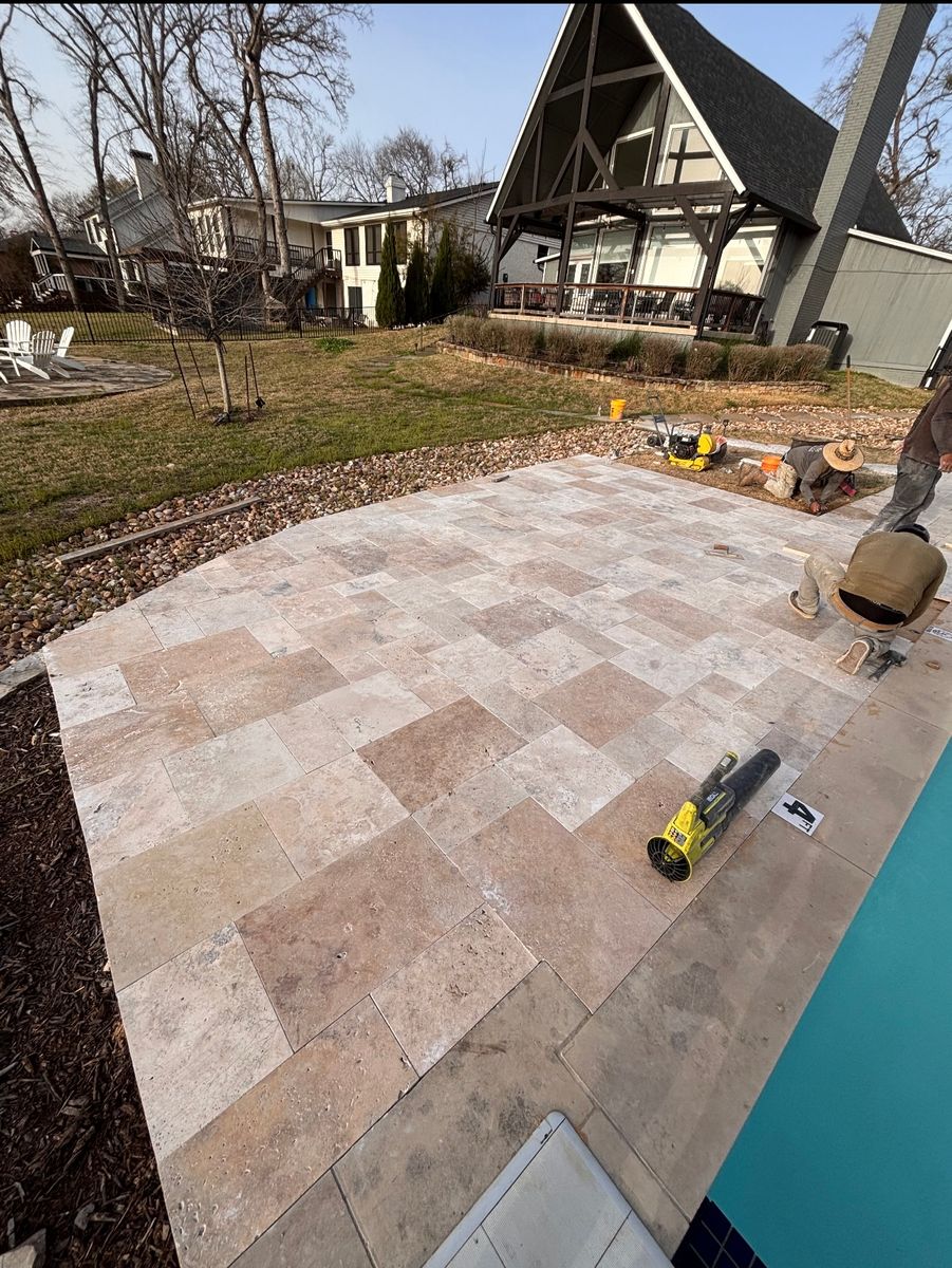 Patio Design & Construction for JDR Texas Landscaping Pros in Seagoville, TX