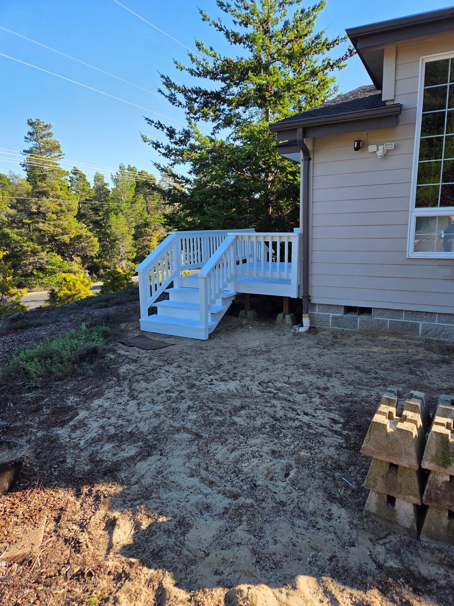 Deck Installation for BTC Construction in Florence, OR