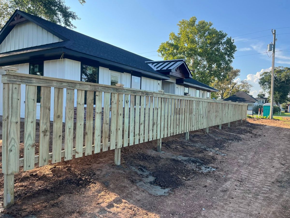 Fence Installation for Aly Fence in Angleton, TX
