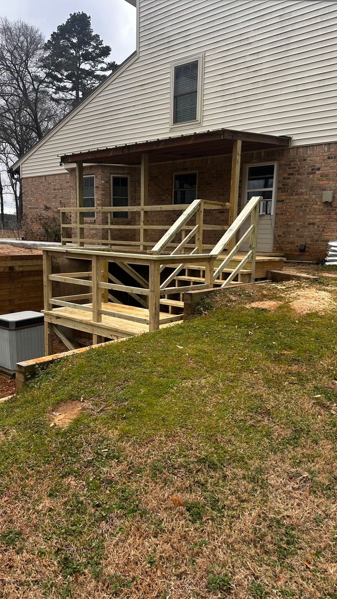 Deck & Patio Installation for Piney Woods Renovations in Tyler , TX