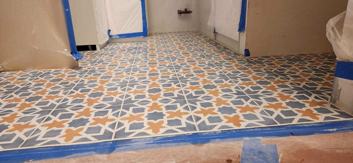 Tiling for Arpi & Alvarado Painting and Repair in Brooklyn, NY