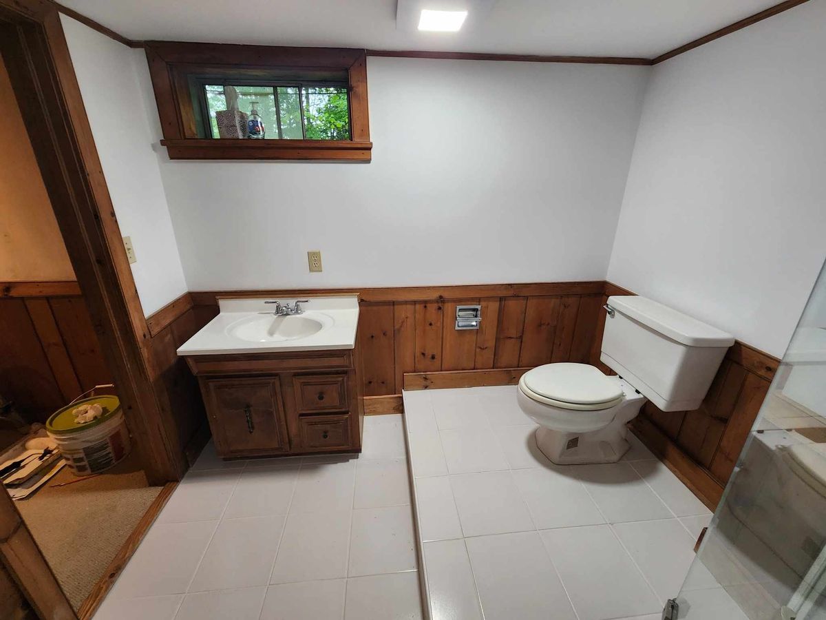 Bathroom Renovation for AA Family Construction in Lebanon, NH