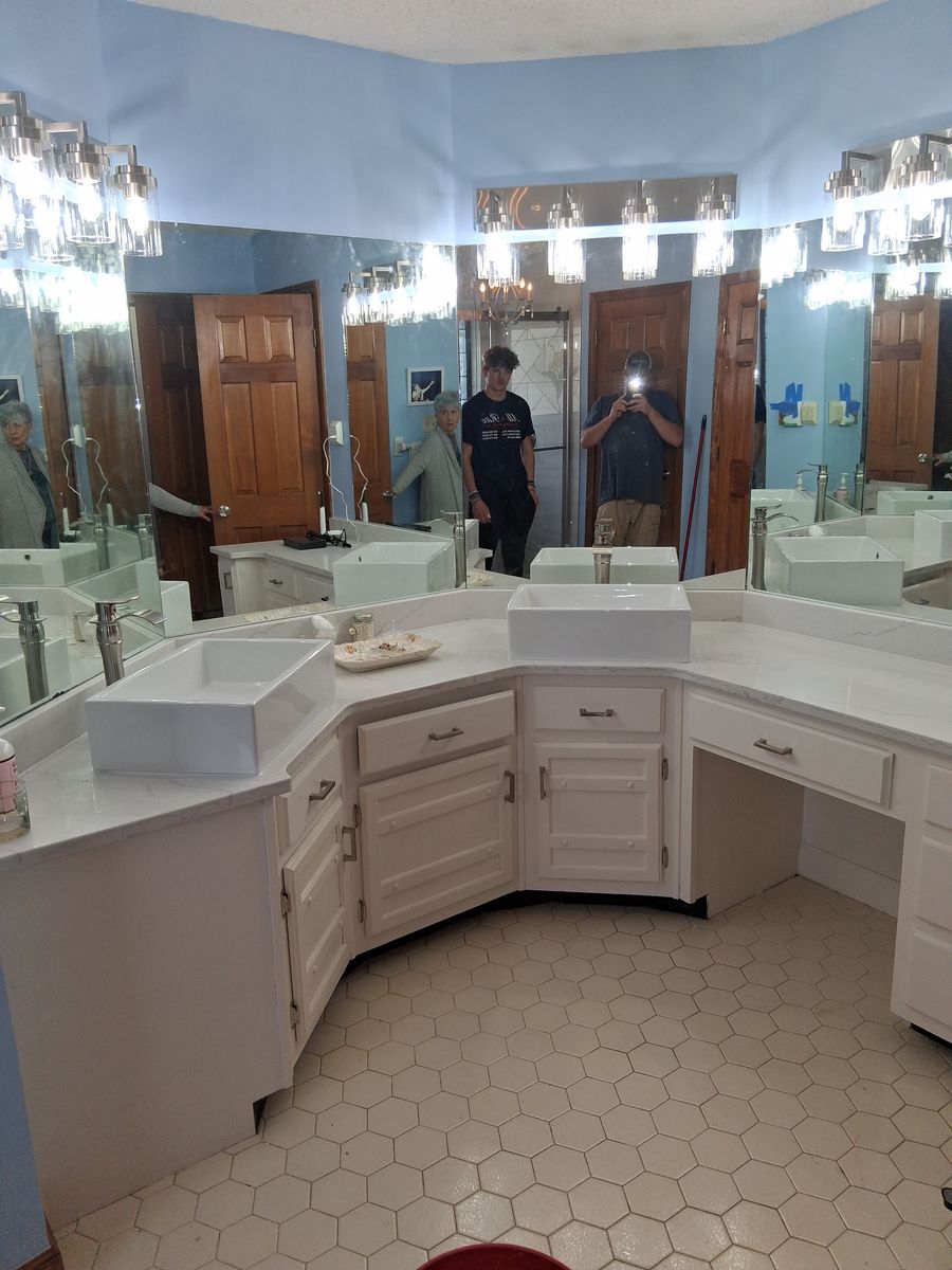 Bathroom Renovation for Bomar Construction  in Olive Branch, MS