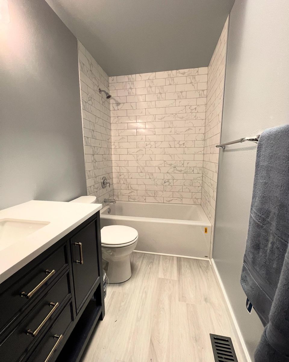 Bathroom Renovation for Peak Renovations & Design in Greeley, CO