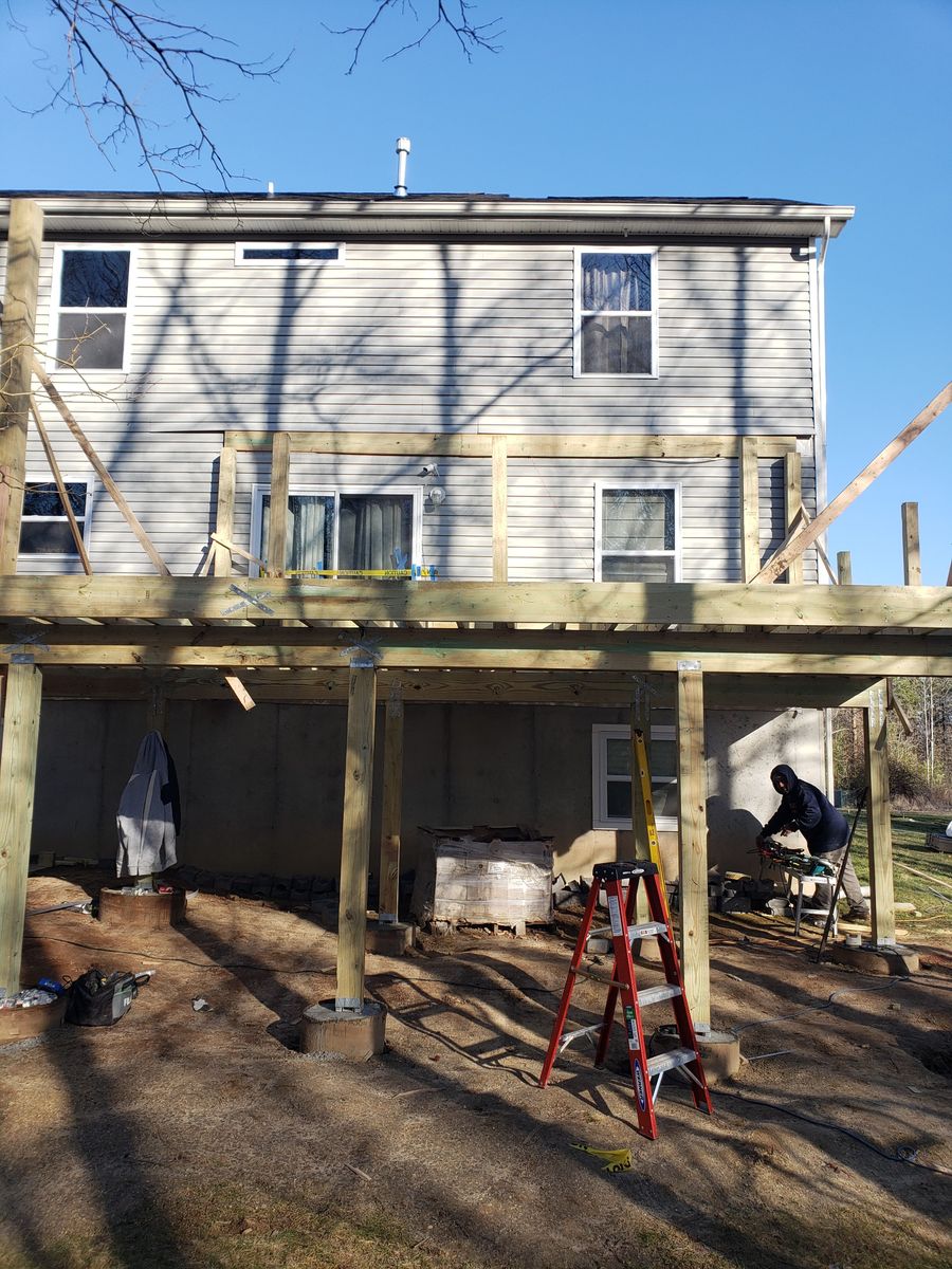 Custom Deck Building for Home Perfection LLC in Brick Township, NJ