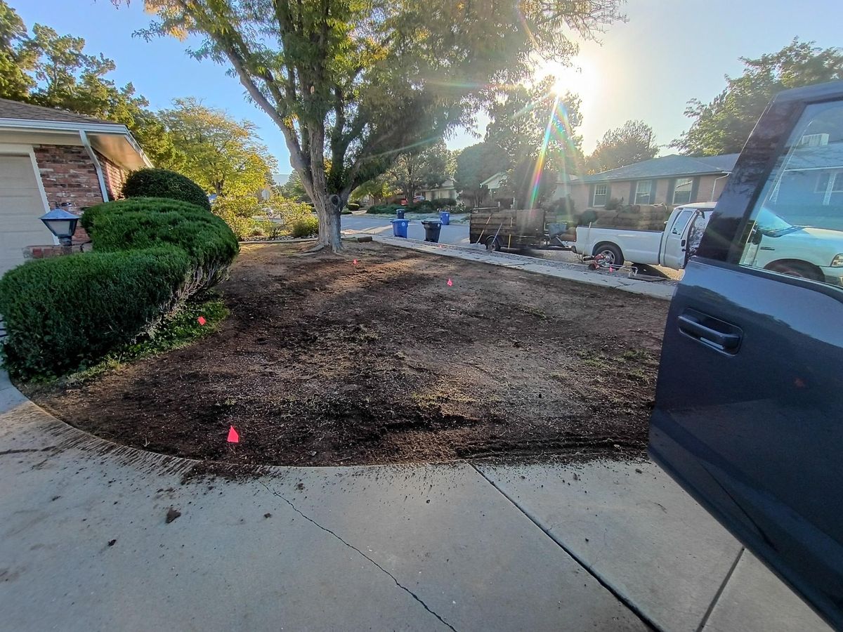 Sod Installation for 2 Brothers Landscaping in Albuquerque, NM