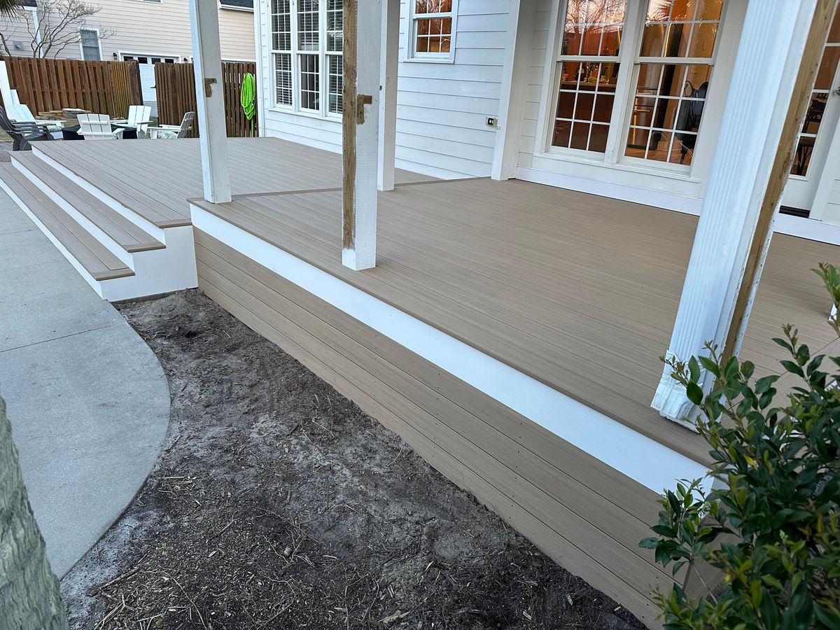 Deck & Patio Installation for Southeastern Property Solutions in Wilmington, NC