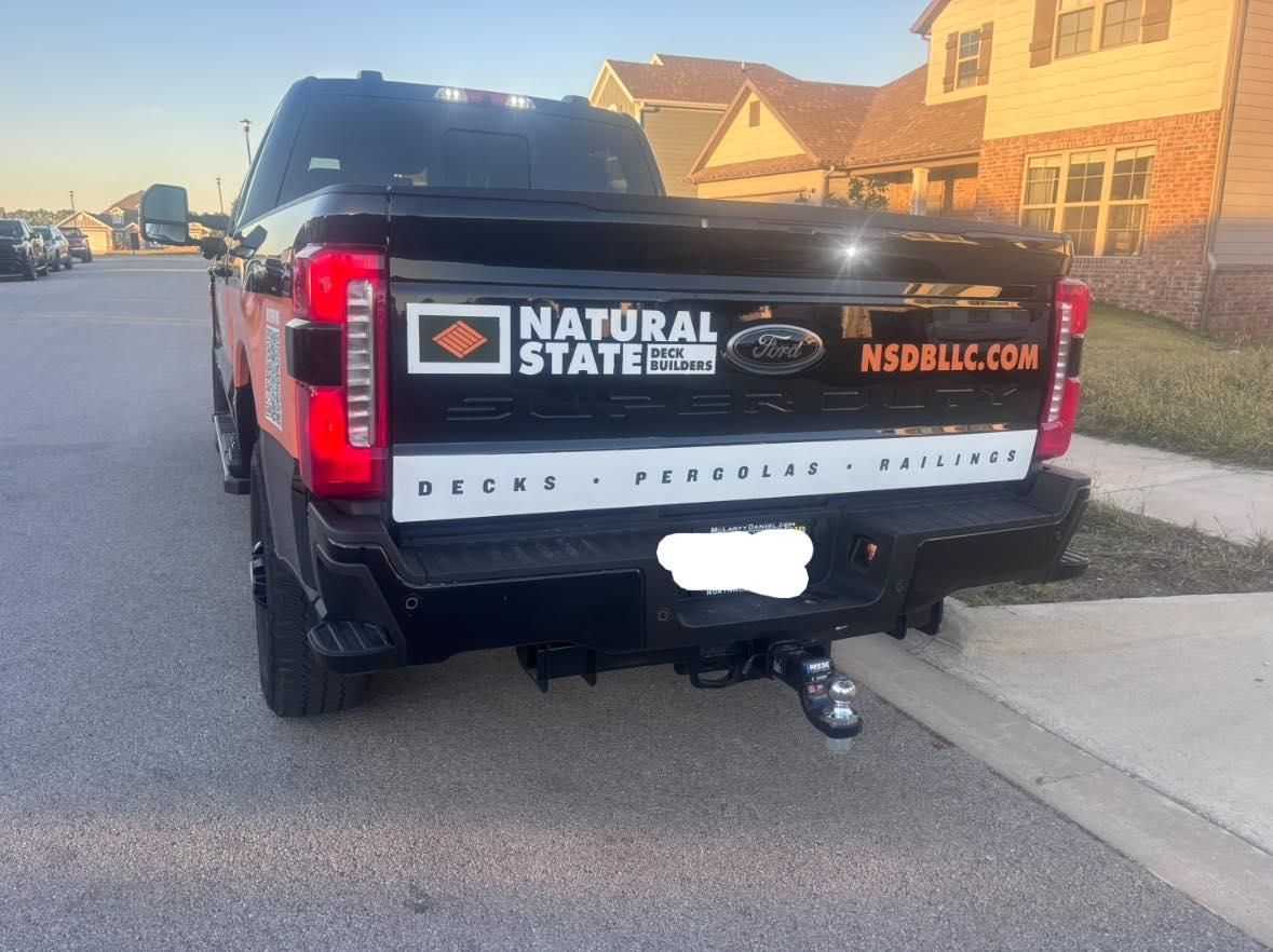 Handrails for Natural State Deck Builders in Pea Ridge, AR