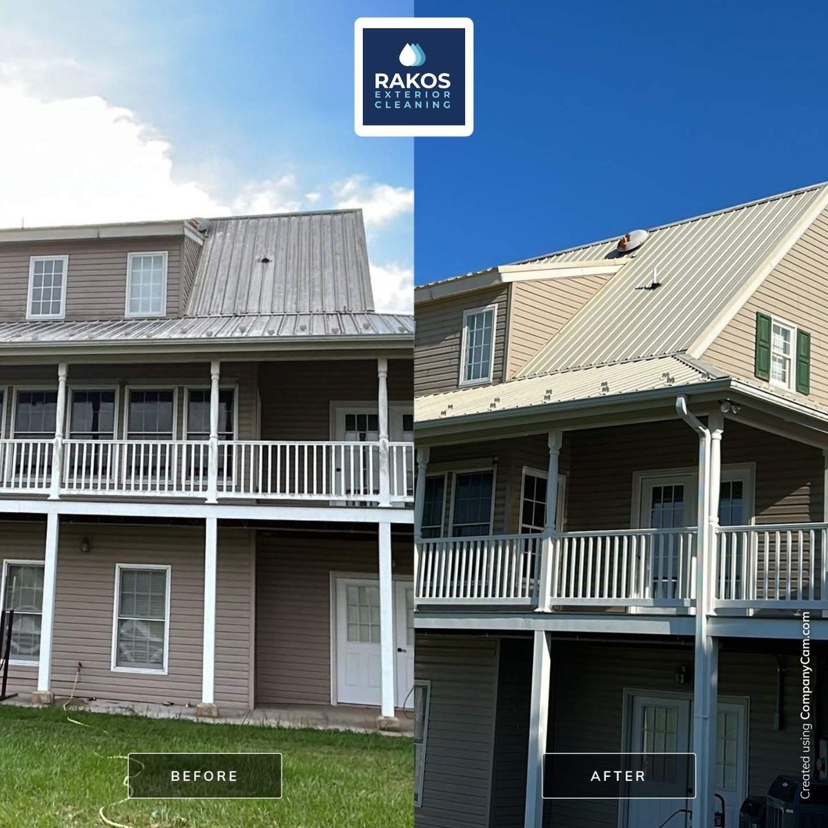 Roof Cleaning for Rakos Exterior Cleaning in Lynchburg, VA