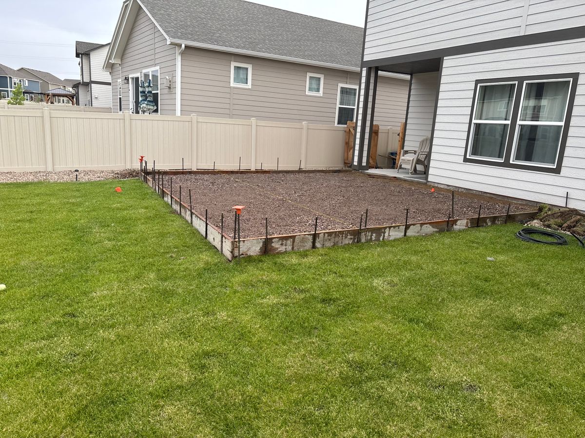 Foundation for Highland Concrete & Landscaping in Colorado Springs, CO