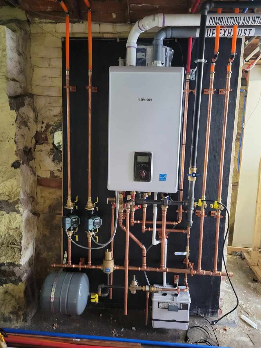 New Construction Plumbing for K-Medeiros-Plumbing in Winchester, MA