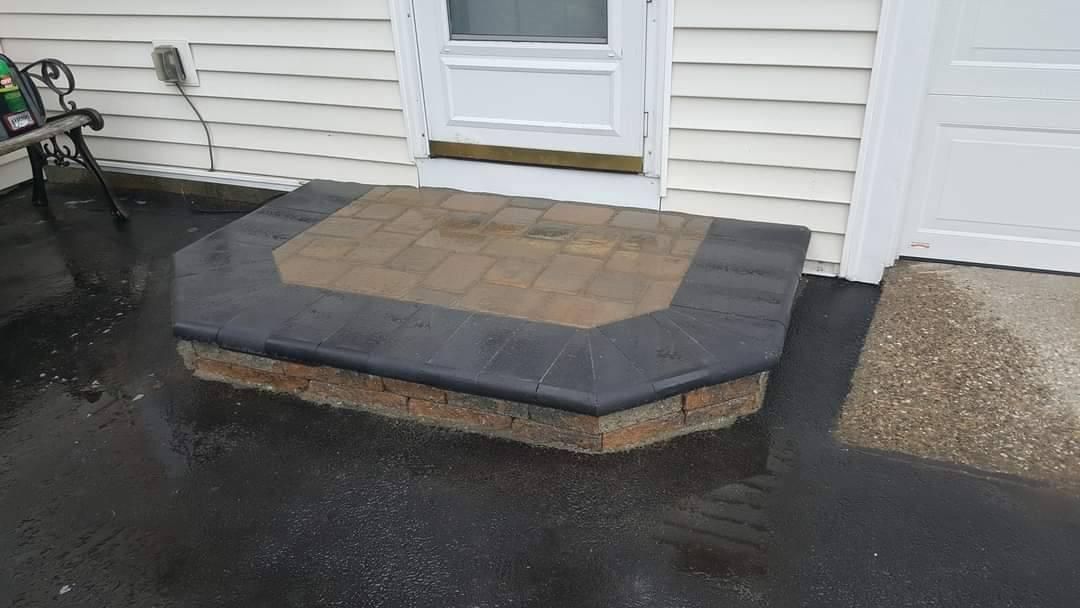 Custom Stonework for Evolution Earthscapes, LLC in Ludlow, MA