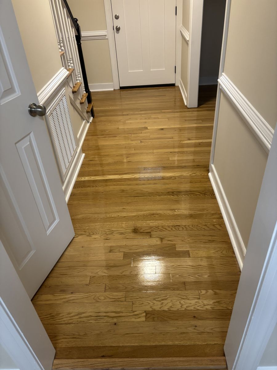 Refinishing hardwood flooring for Jason Tench Flooring LLC in Richmond, VA