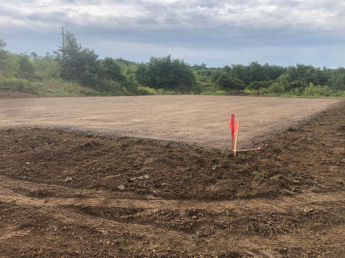 Building Pad Prep for ASC Excavating LLC in Lucas, OH