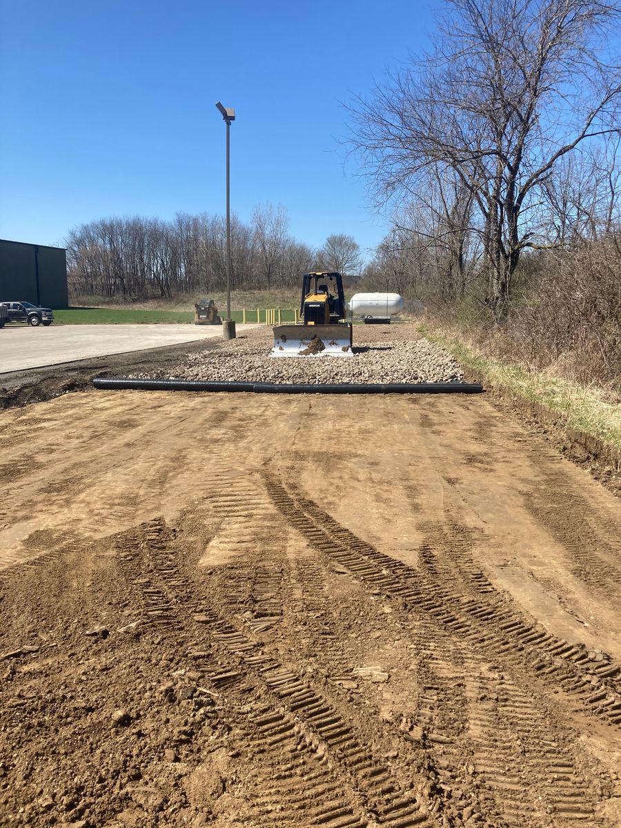 Road Bed/Driveway Installation for ASC Excavating LLC in Lucas, OH