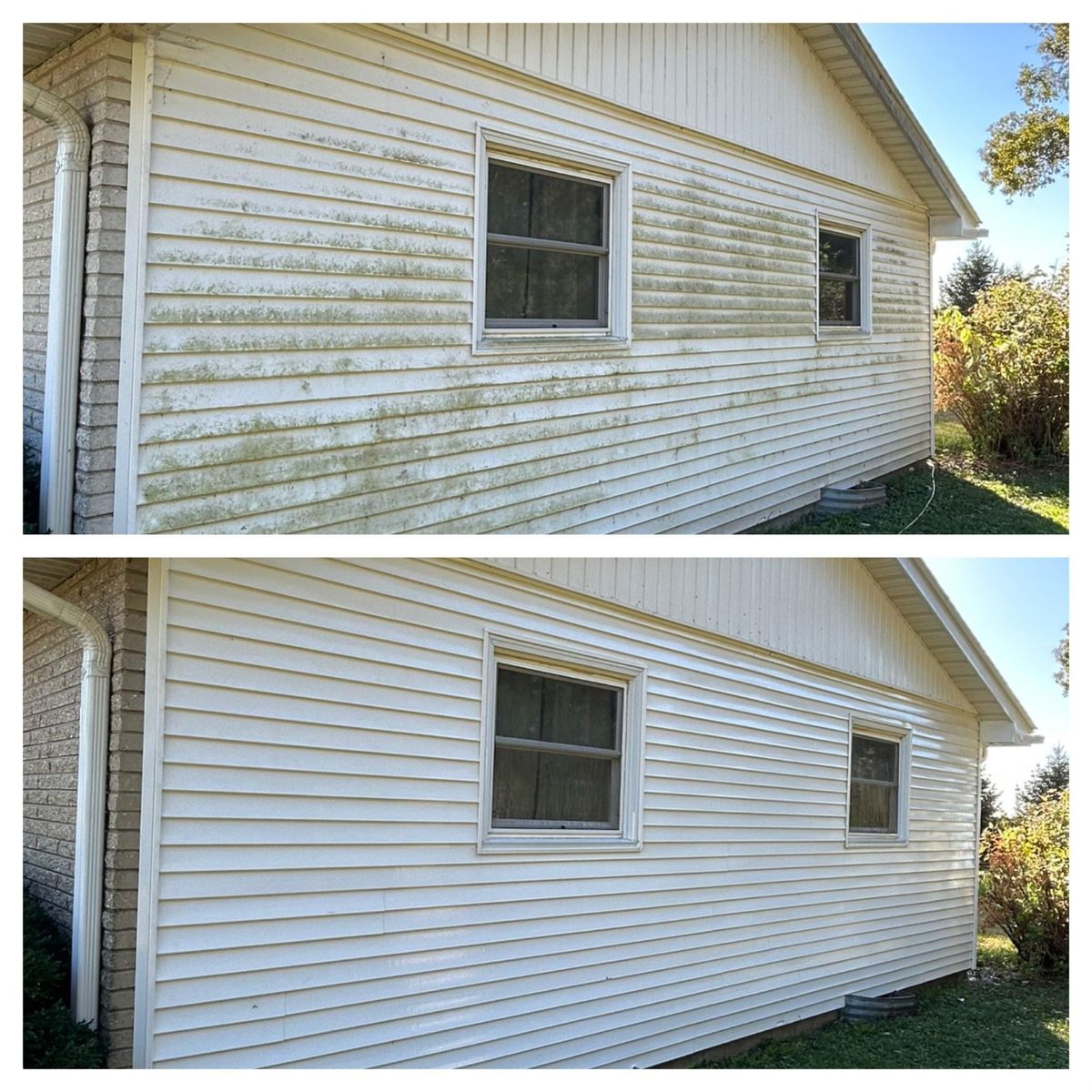 Home Softwash for J&J Power Washing and Gutter Cleaning in Geneva, IL
