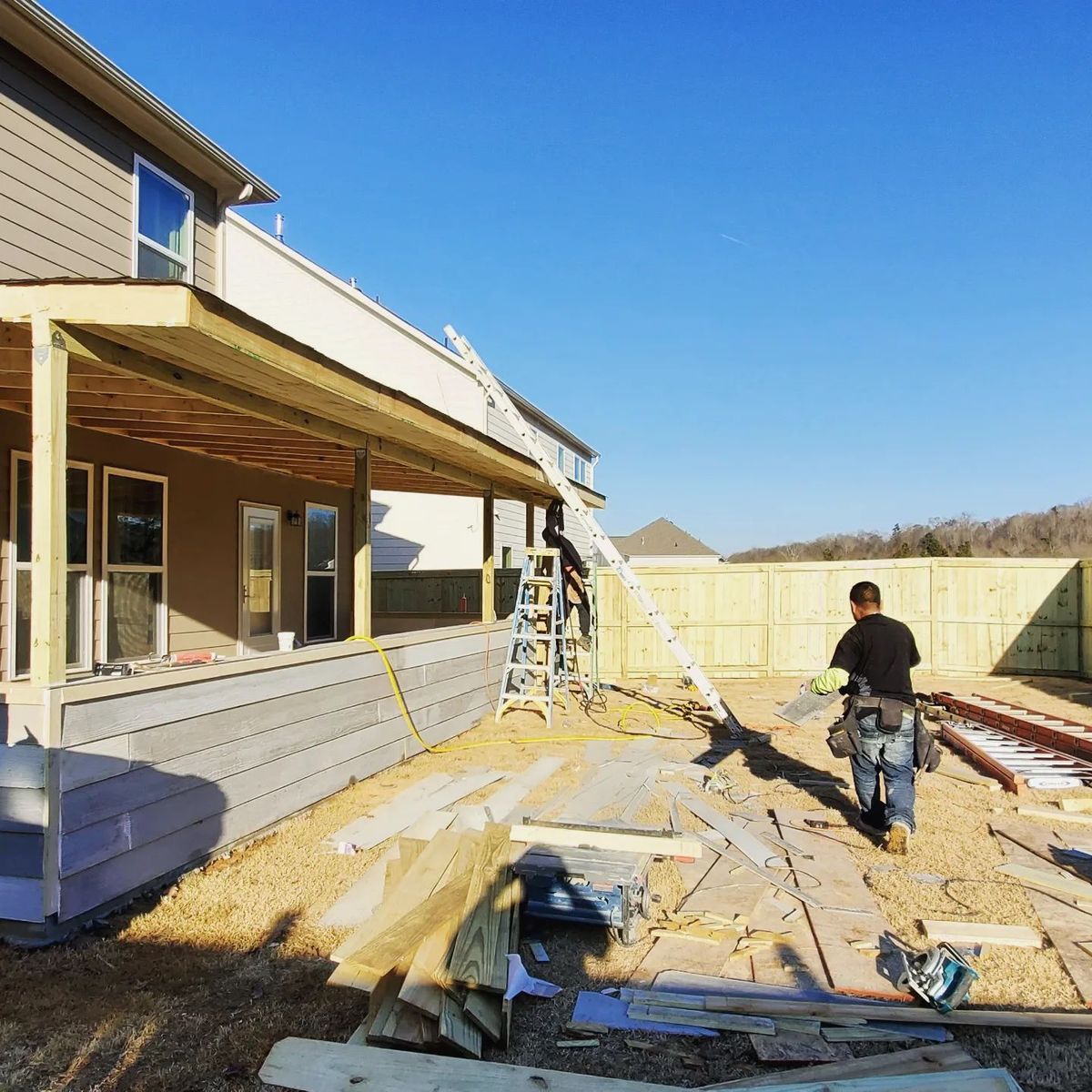 Deck & Patio Installation for Father and Sons Construction and Renovation in Alpharetta, GA