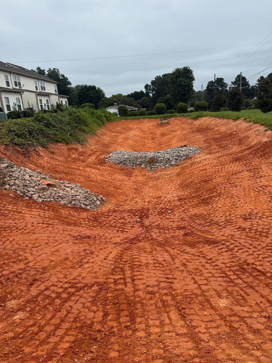 Grading & Site Preparation for Mighty Moose in Charlotte, NC