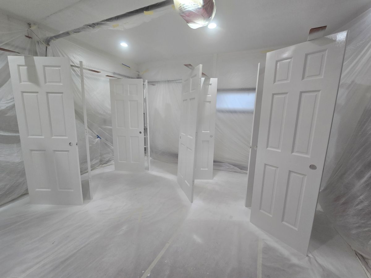 Kitchen and Cabinet Refinishing for Duraplus Topcoat Painting in New Brighton, MN