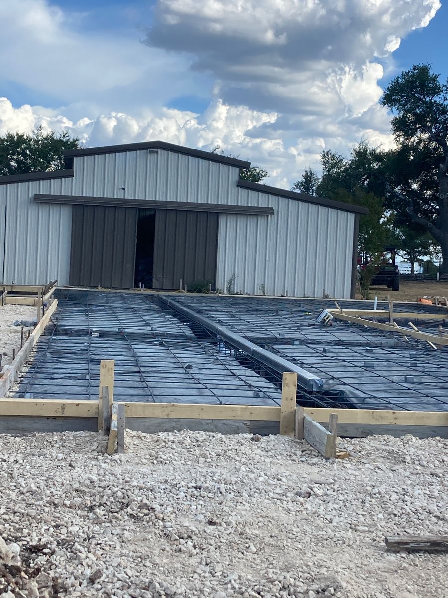 Barndominium Construction for 292 Construction LLC in Gonzales County, TX