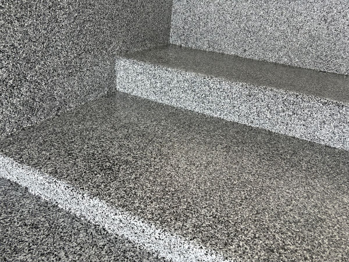 Epoxy Flooring Installation for Brazos Valley Concrete Coatings in Granbury, TX