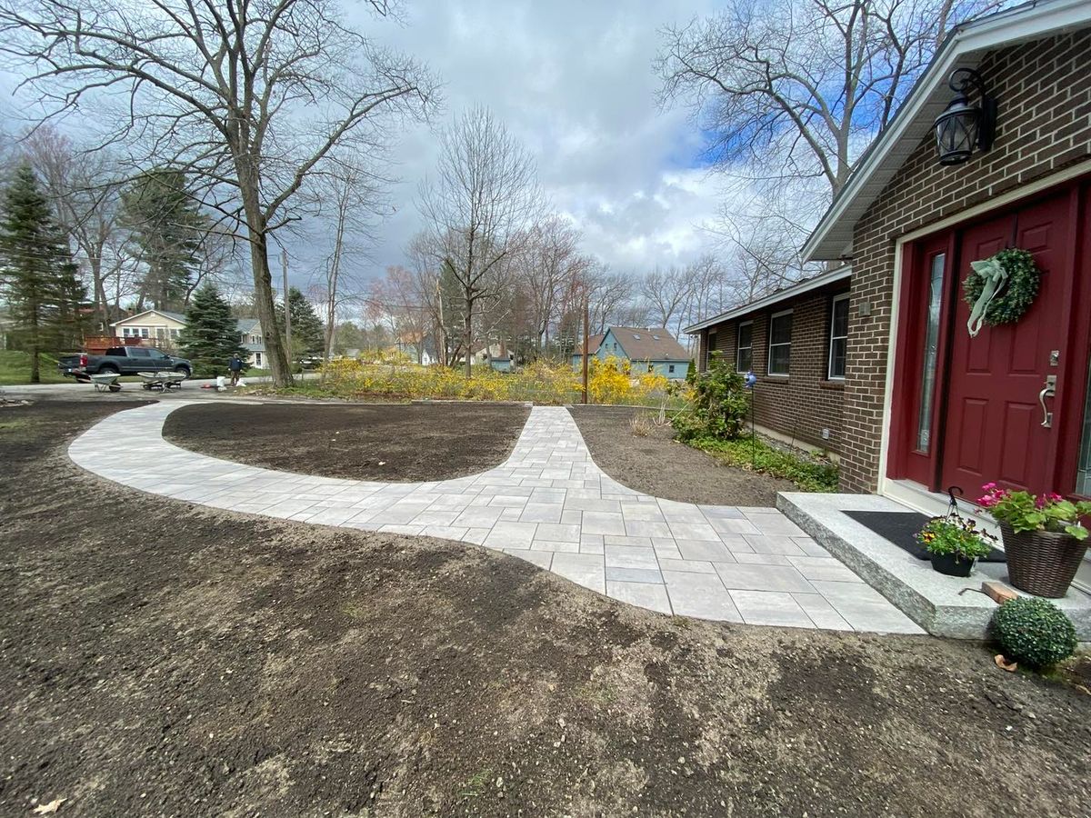 Hardscaping - Patios, Walkways, Retaining walls for Martin's Landscaping & Construction in Manchester, NH