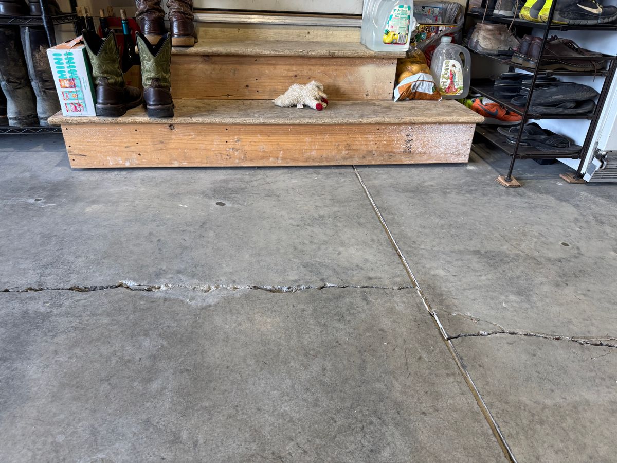 Crack Sealing for KAT Concrete Lifting in Sidney, MT