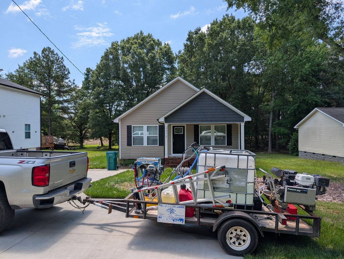 Home Softwash for Precision Pressure and Soft Washing LLC in Albemarle, NC