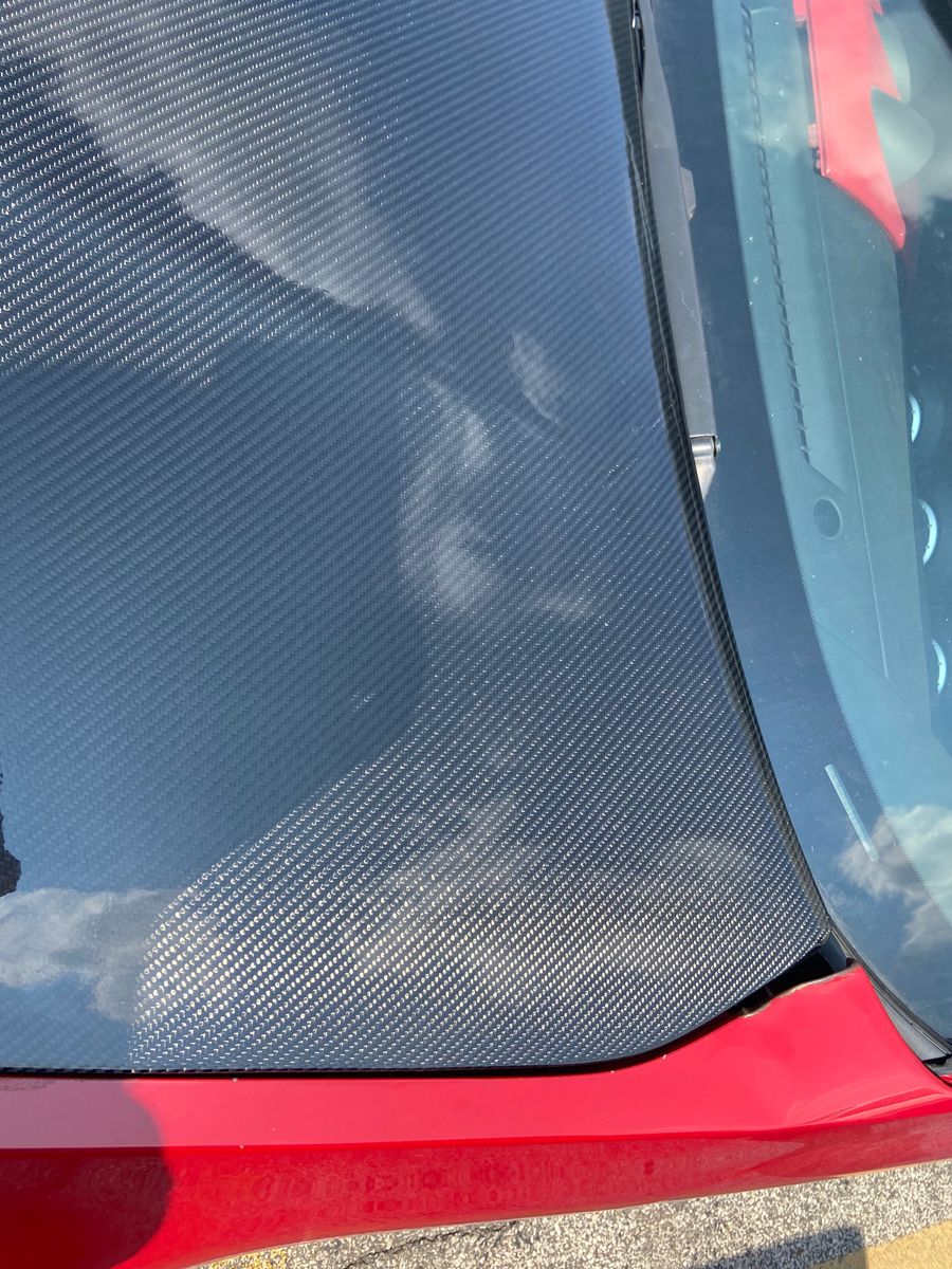 Carbon fiber repair and refinishing for MaziMan Paint and Customs in Chandler, AZ