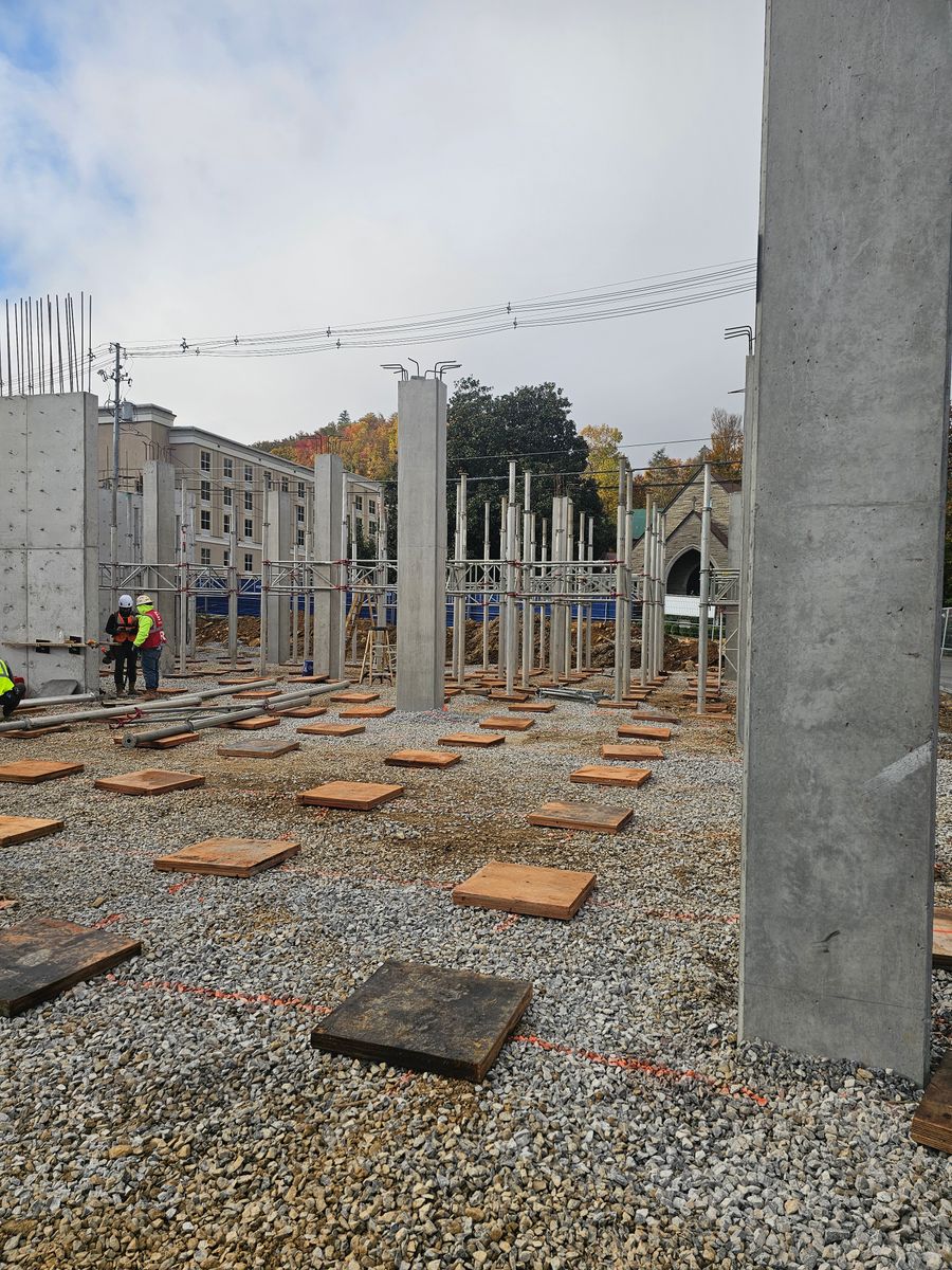Concrete Slab Construction for HR Concrete Solutions LLC in Gatlinburg, TN
