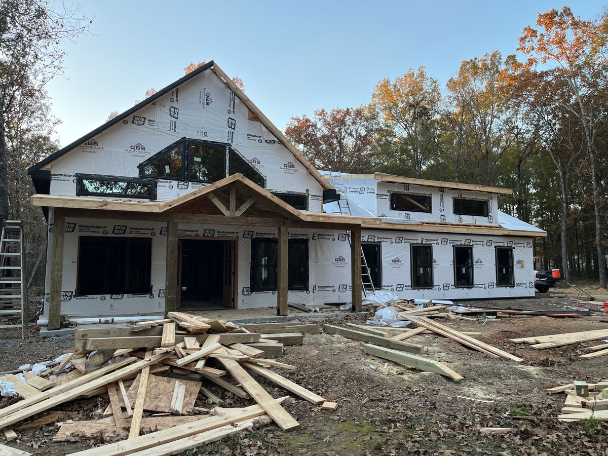 Custom Home Construction for Midwest Framing in Lawrence, KS