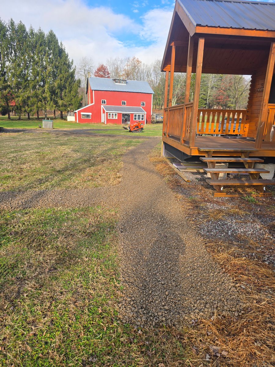 Yard Restoration And Finish Grading for Down Home Landscaping in Stillwater, PA