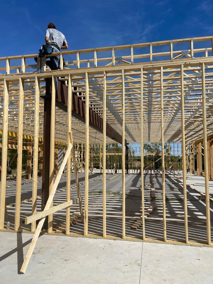 Commercial Construction for Midwest Framing in Lawrence, KS