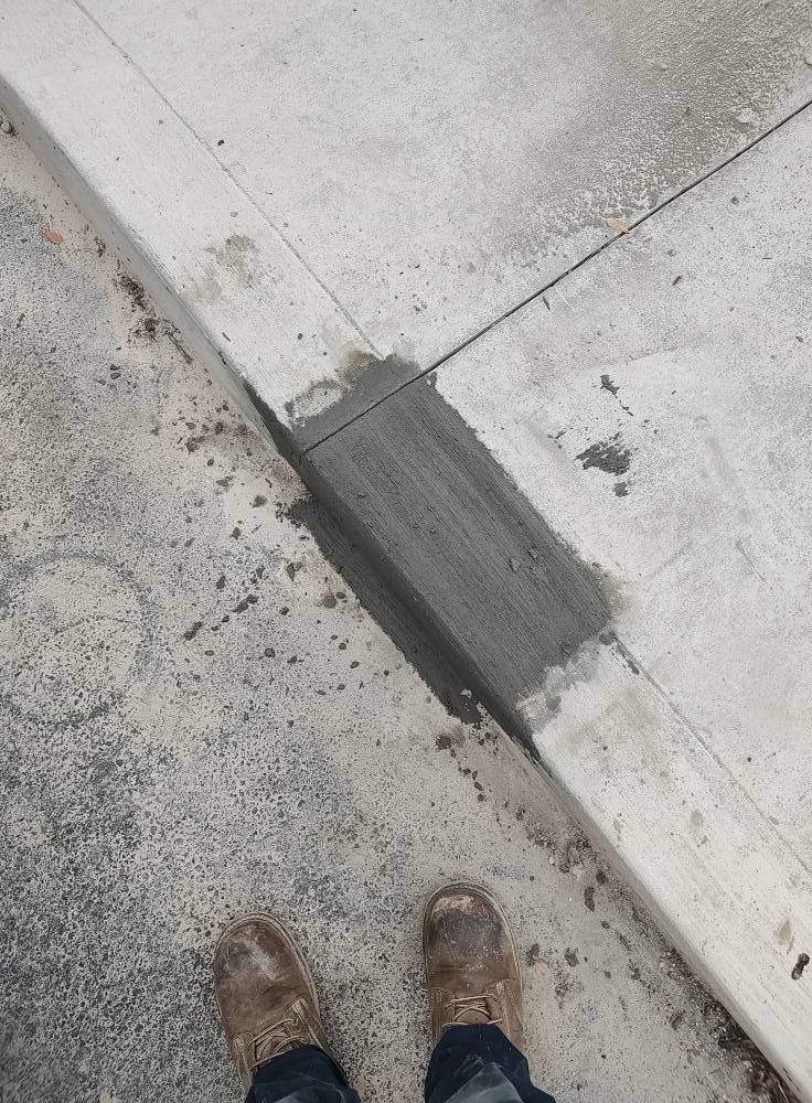 Concrete Repair for Henceroth Construction in Amherst, OH