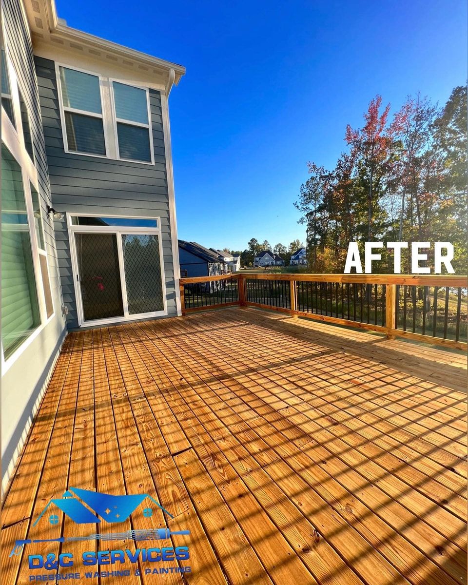 Deck & Patio Cleaning for D&C Services in Atlanta, GA