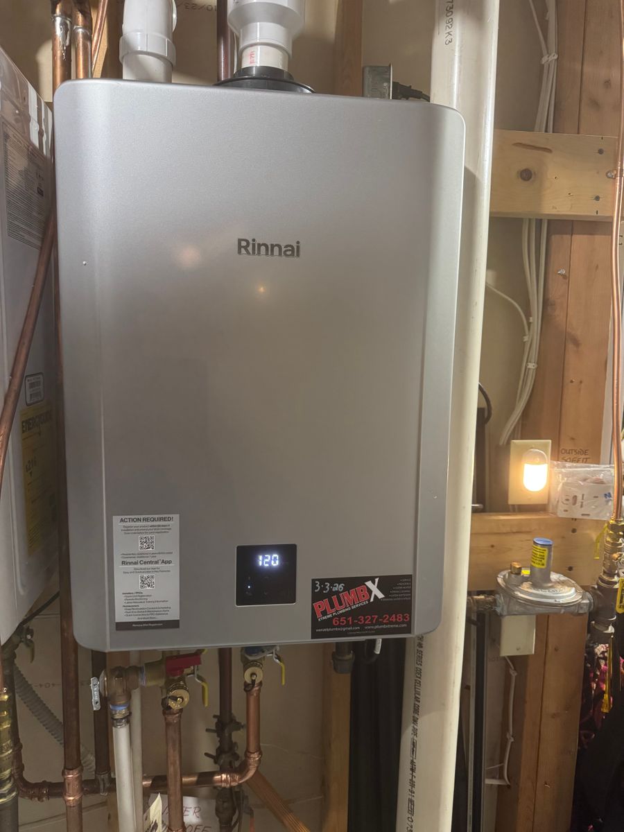 Water Heater Services for PLUMBX in Inver Grove Heights, MN