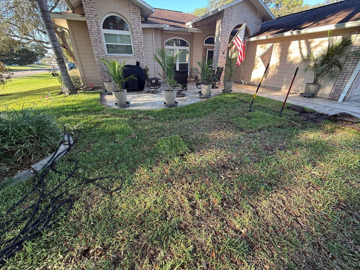 Irrigation System Design & Install for Pavone Irrigation in Spring Hill, FL