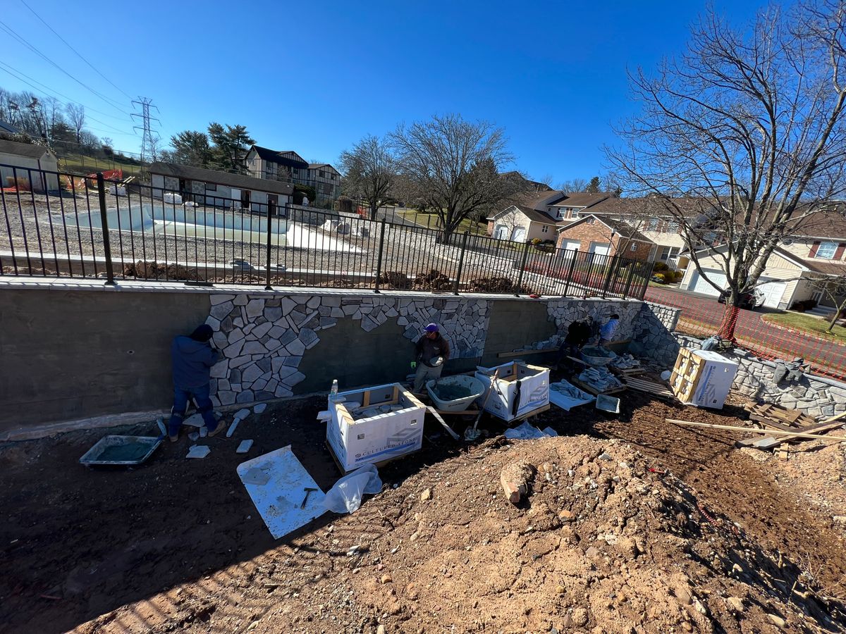 Retaining walls for Echo Contractors Inc in New York, NY