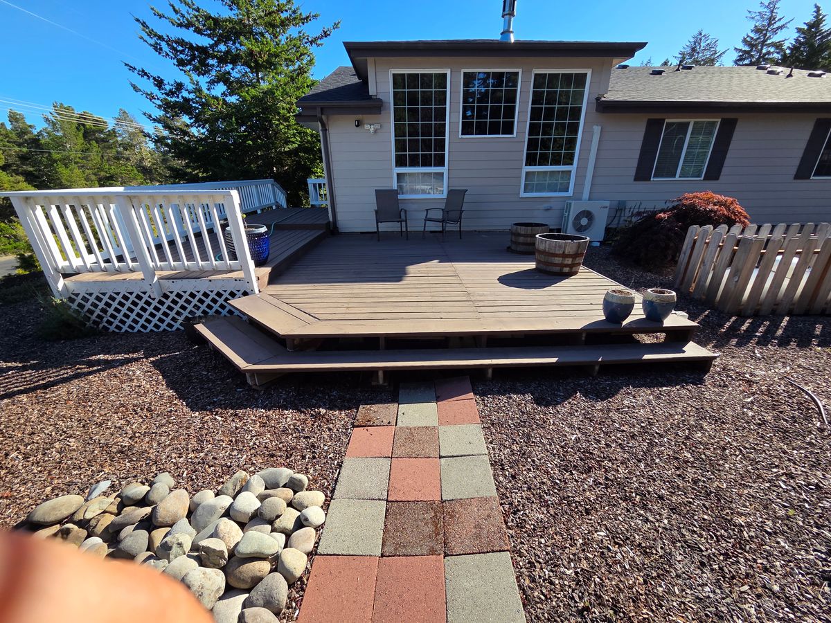 Deck Installation for BTC Construction in Florence, OR