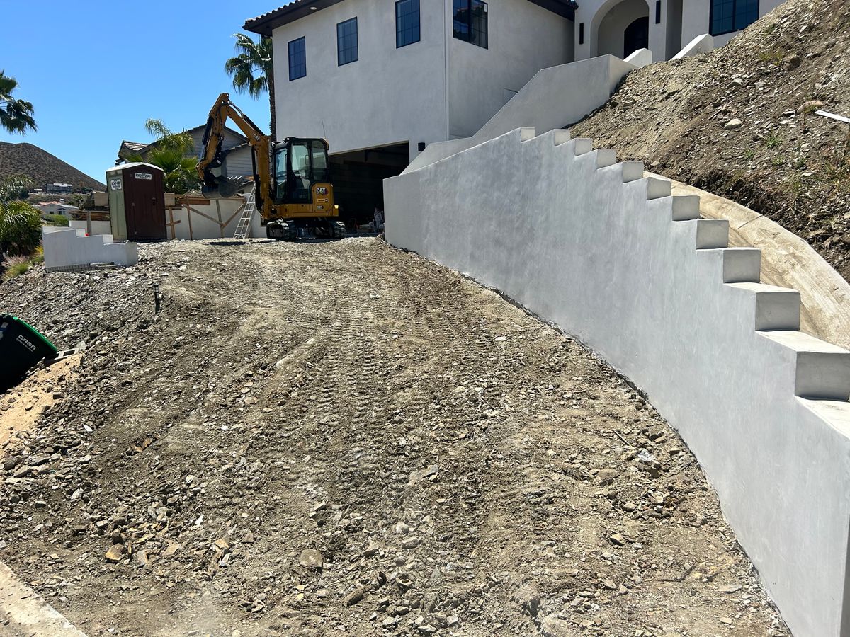 Grading for P&C Earth Works in Riverside County, CA