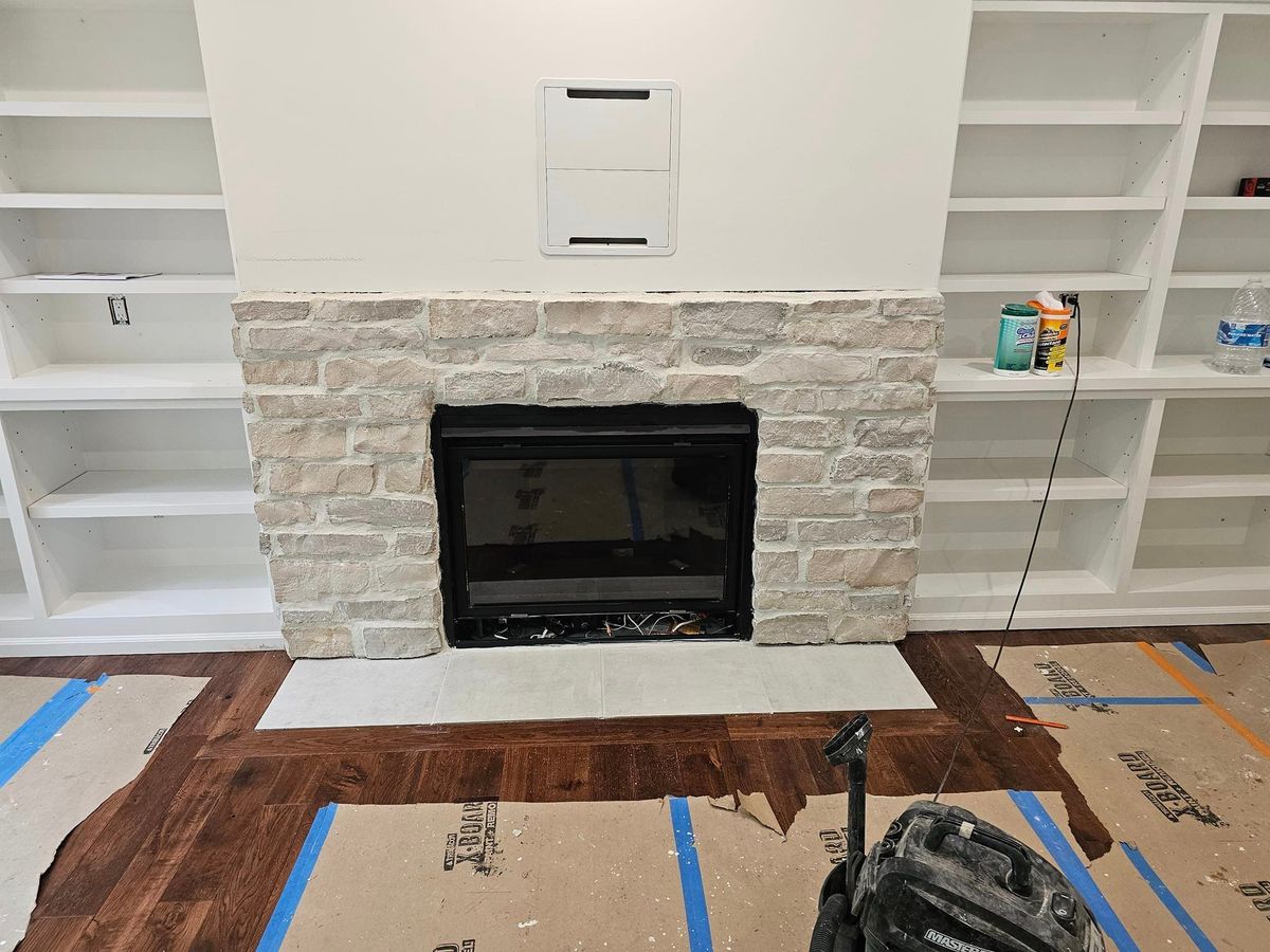 Fireplace Installation for Absolute Maintenance in Charlotte, MI