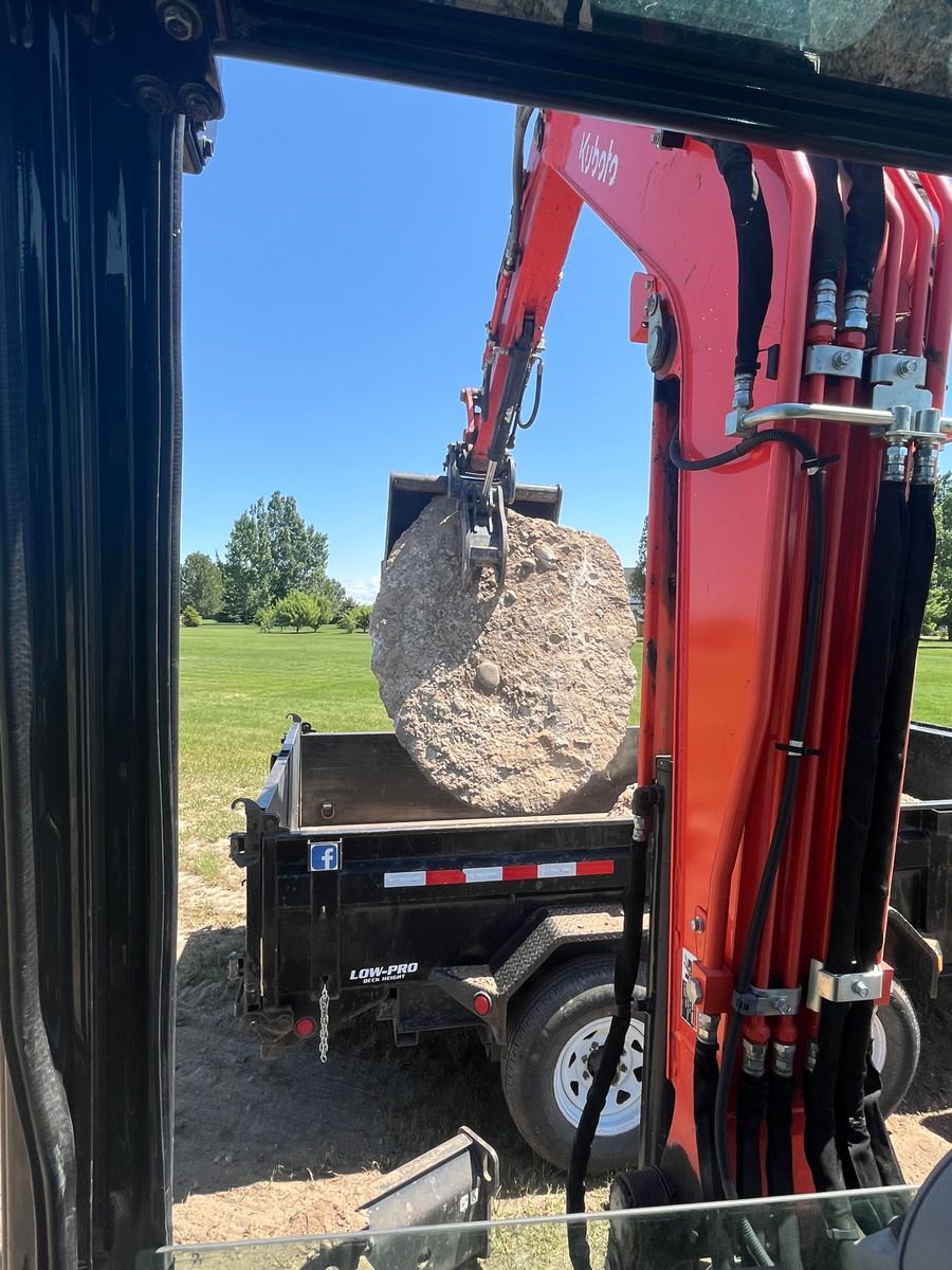 Land Clearing & Demolition for SilverStone Excavation in Rigby, ID