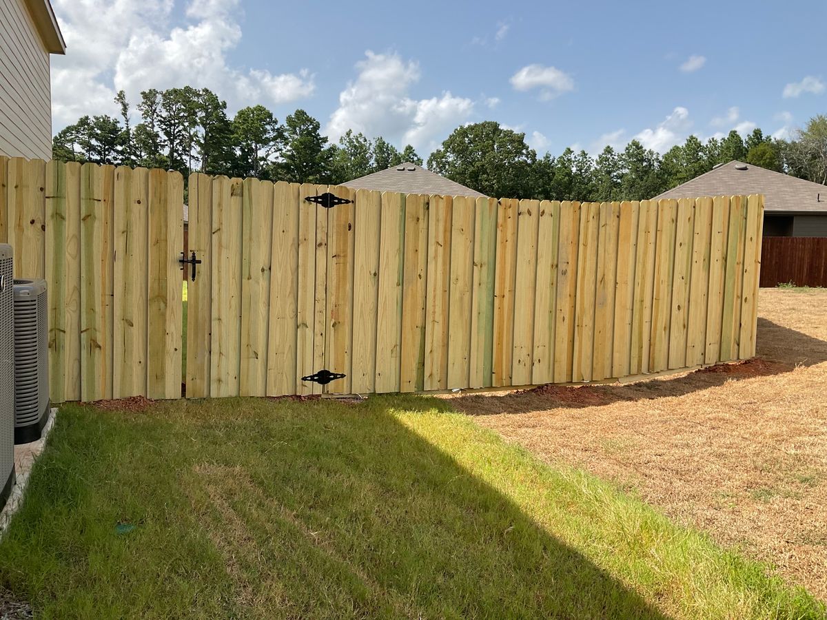 Residential Fencing for JR Fences in Lindale, TX