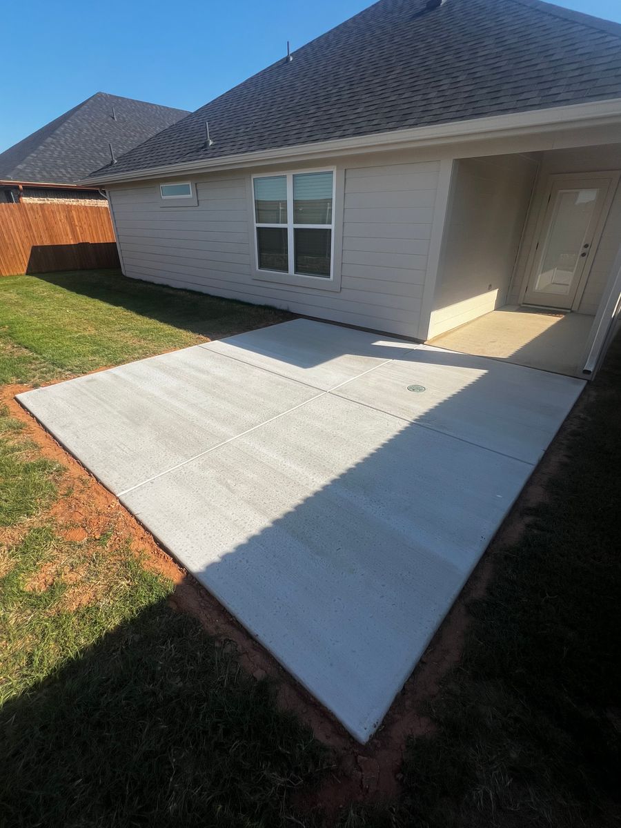 Patio Design & Installation for BW Concrete Contracting LLC in Fort Worth, TX